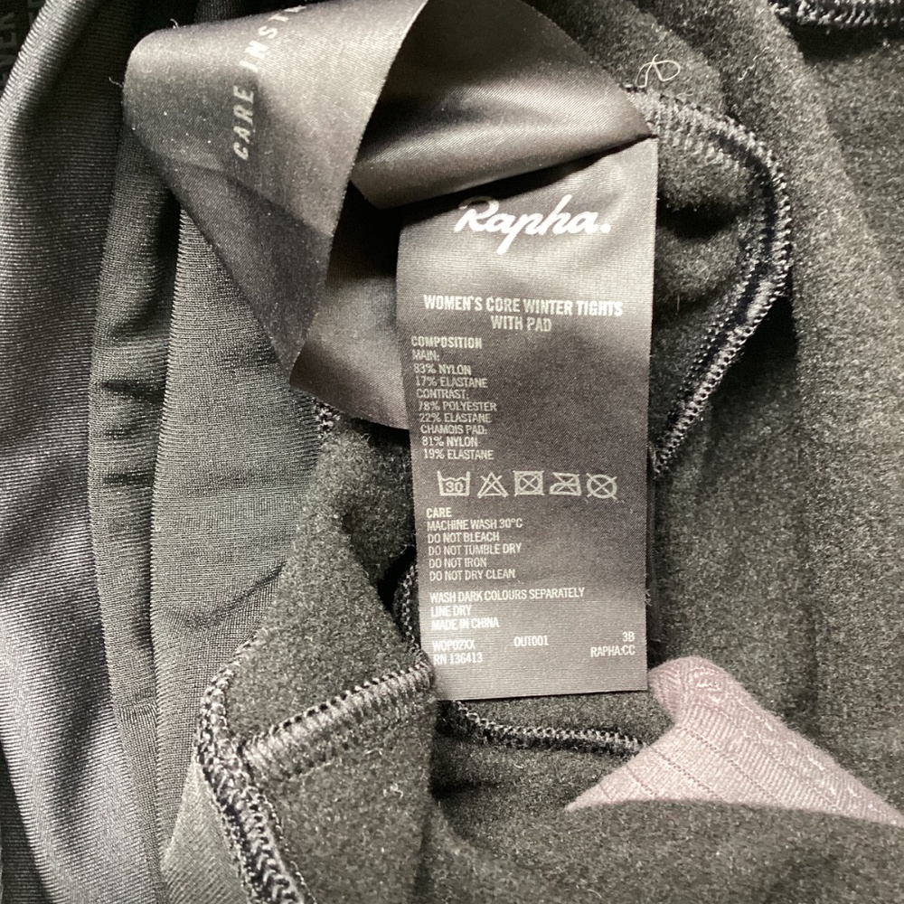 Rapha Womens Core Winter Bib Tights Small - Picture 5 of 7
